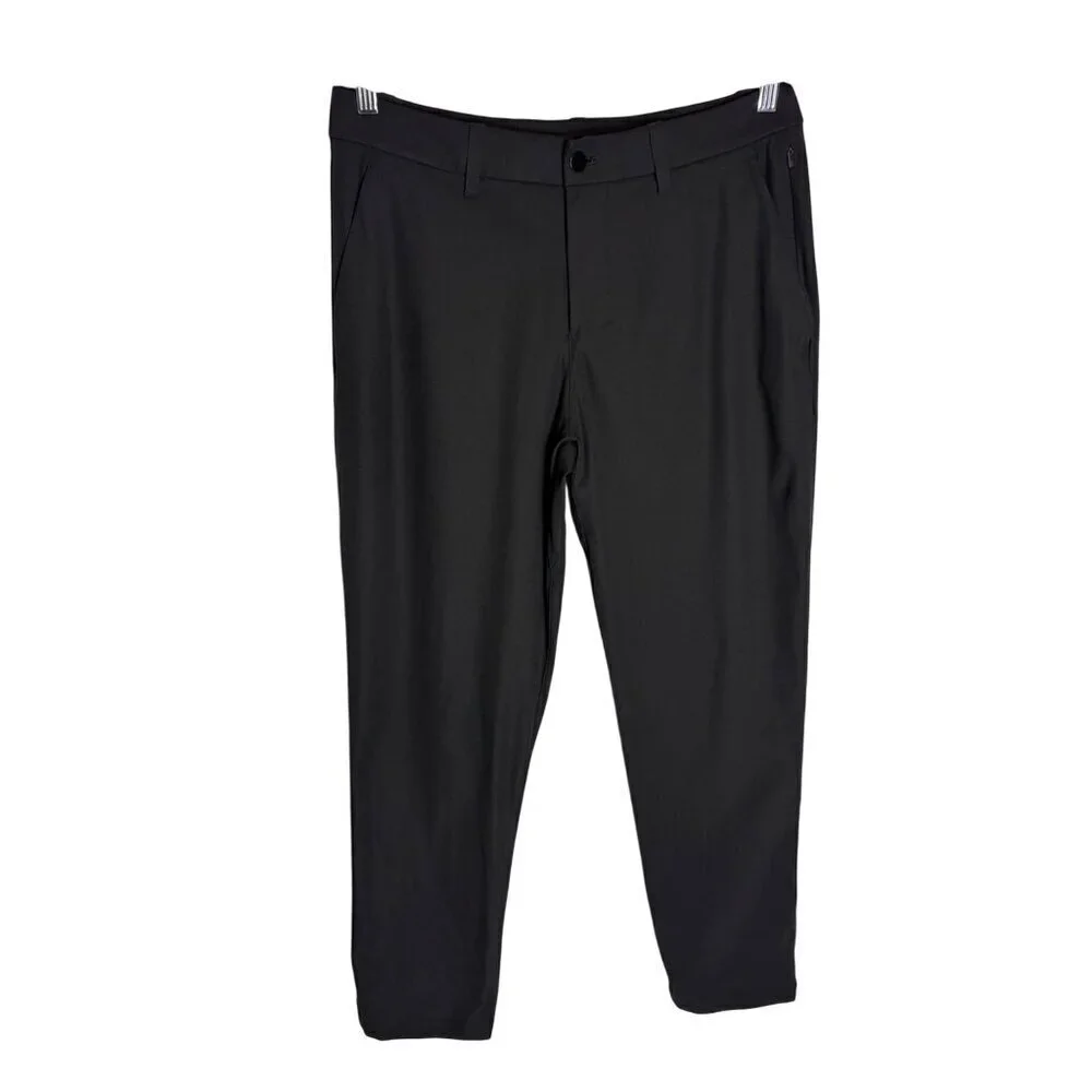 Lululemon 2023 ABC Relaxed-Fit Trouser Warpstreme Black-waist 32